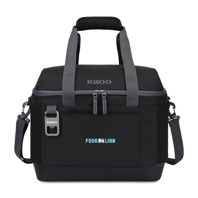 Igloo® Day Chiller Recycled Poly XL Box 38 Can Soft Cooler - Black