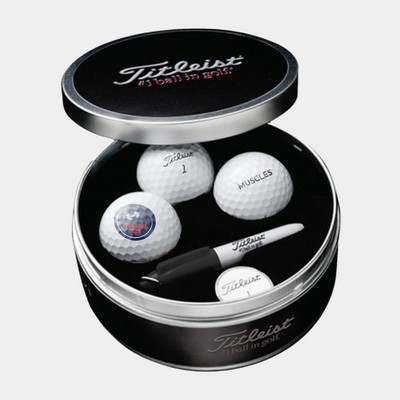 Titleist® Pro V1 Golf Ball Gift Tin Set