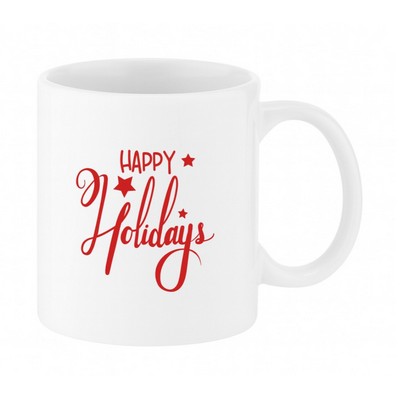 Happy Holidays Ceramic Mug