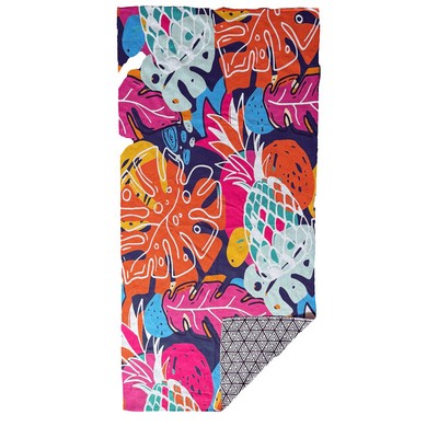 Beach Towel - 30" x 60" - Sand-Free Towel Waffle, Self-Hemmed