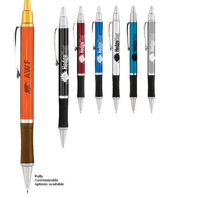 Hedgehog Metallic Gripper Pen