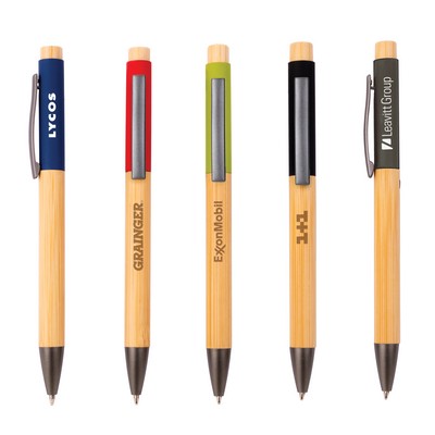 Fuse Bamboo & Aluminum Ballpoint Pen