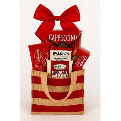 Festive Cappuccino & Chocolate Treat Bag