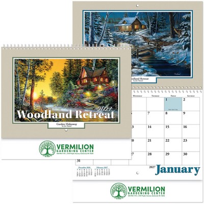Woodland Wall Calendar Spiral