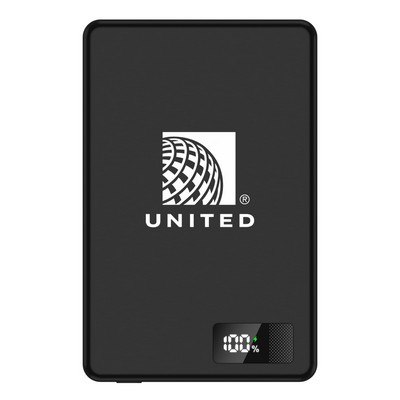 Ultra Slim 3-in-1 5,000 mAh MagSafe Power Bank w/ Digital Display