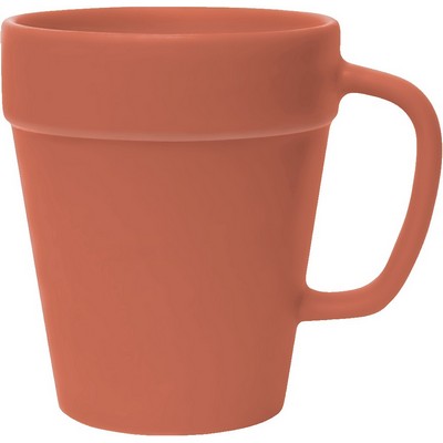 14 Oz. Terra Cotta Flower Pot Mug