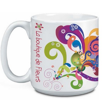 20 Oz. Super Size White Mug