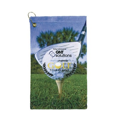 Microfiber Velour Golf Towel (11"x 18")