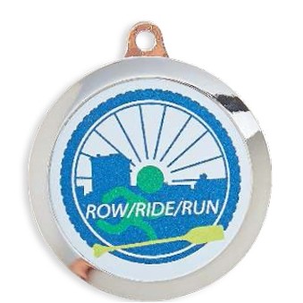 Express Full Color Antique Collection Medal (1 1/2")