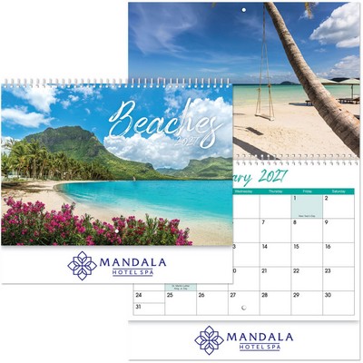 Beaches Wall Cal Spiral