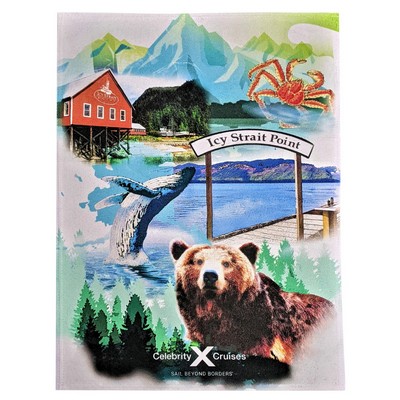 Hand Towels - 16" x 25" Velour Poly Front/Cotton Back, Hemmed