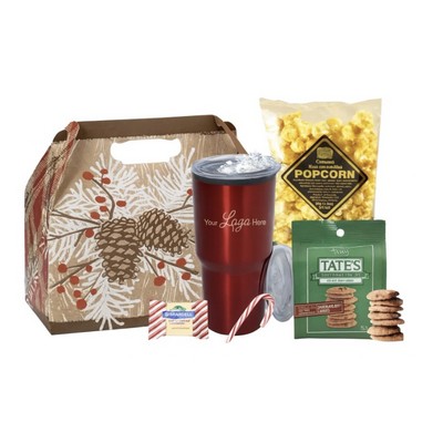 Holiday Cheer Snack & Sip Gift Set
