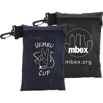 Golfer's Pal Zippered Valuables Pouch