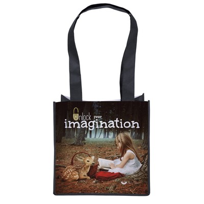 Monet - PET Non-Woven Tote - Sublimation (12" x 6" x 12")