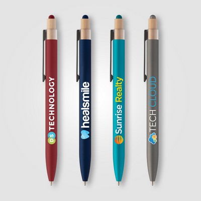 Reborn Recycled Aluminum Stylus Pen - Full-Color Inkjet