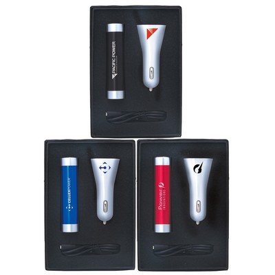 Executive Mobile Charging Kit Gift Set