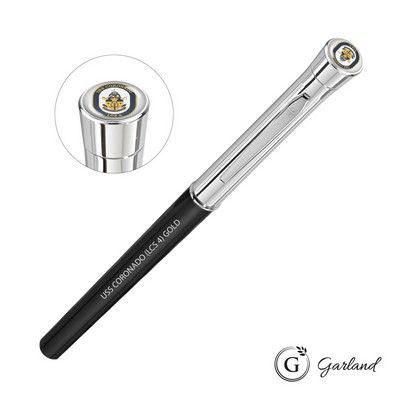 Garland® Monogram Custom Rollerball Pen - Chrome