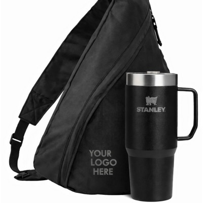 24 oz Stanley® Tumbler with Sling Bag Gift Set