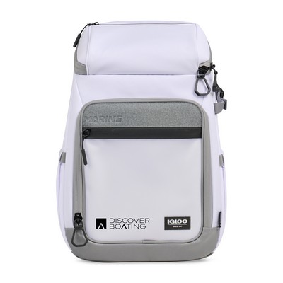 Igloo® Marine 30 Can Backpack Cooler - White